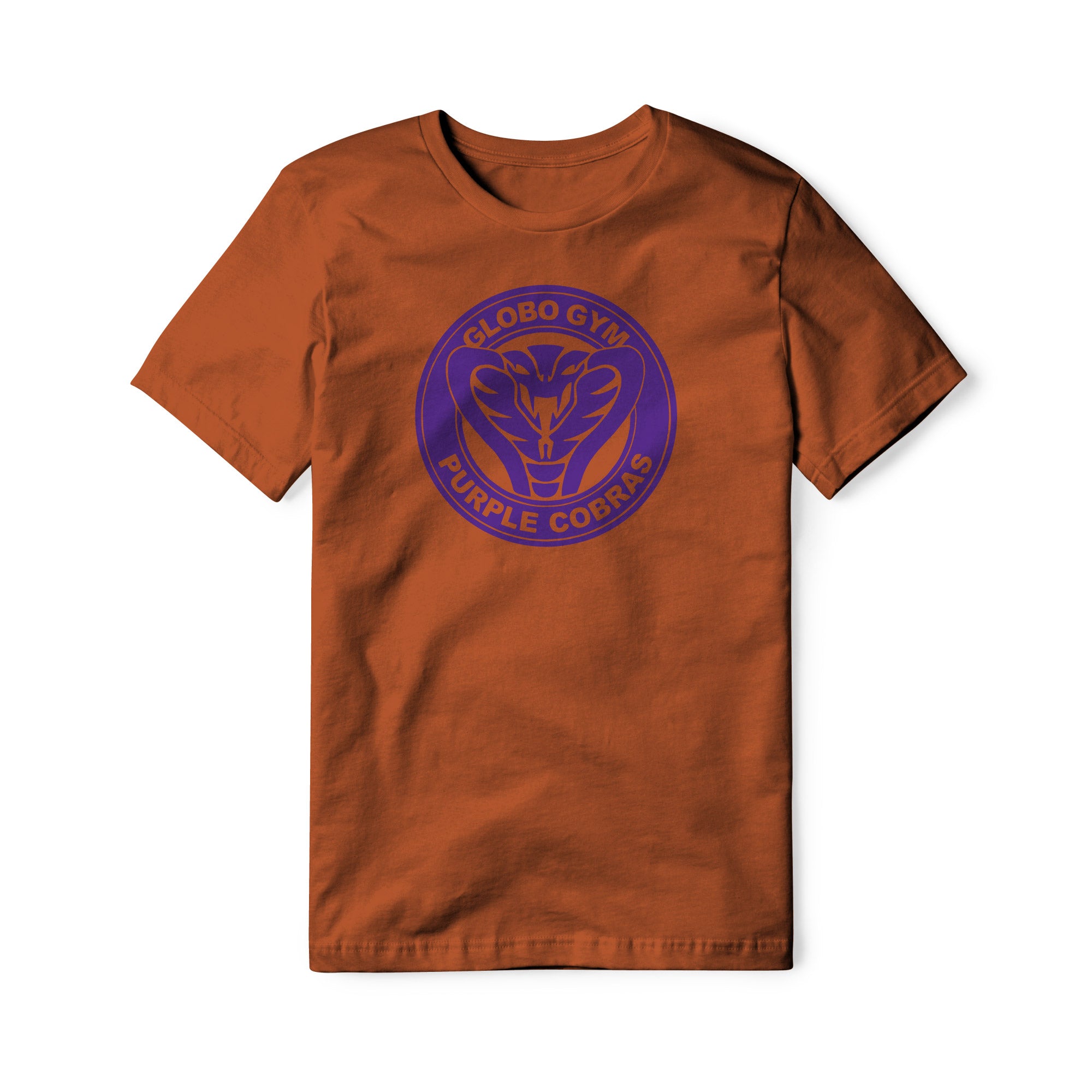 Globo Gym Purple Cobras Cotton Tee - Purple | Basement Republic™