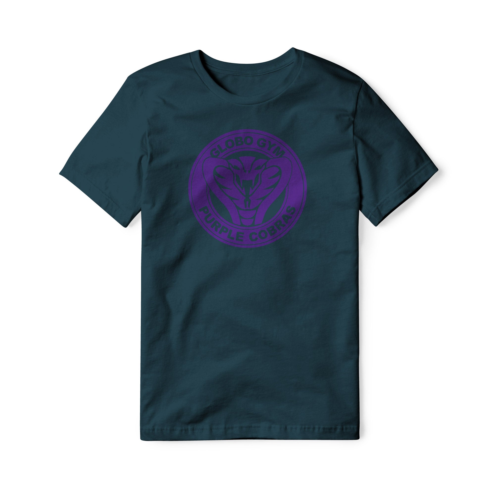 Globo Gym Purple Cobras Cotton Tee - Purple | Basement Republic™
