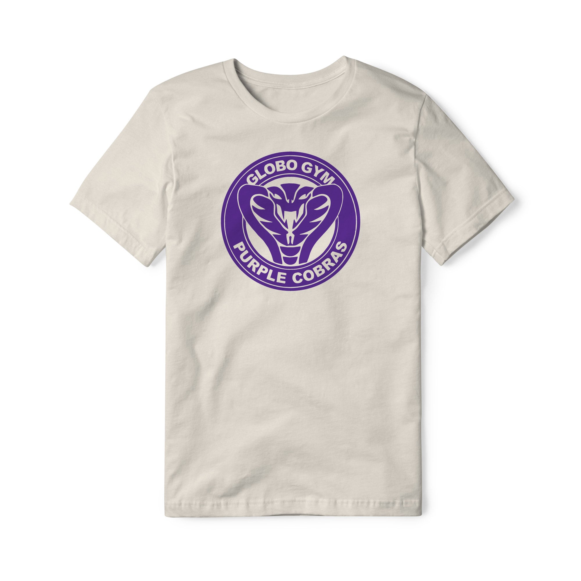 Globo Gym Purple Cobras Cotton Tee - Purple | Basement Republic™