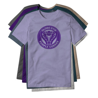 Globo Gym Purple Cobras Cotton Tee - Purple | Basement Republic™