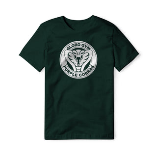 Globo Gym Purple Cobras Cotton Tee - White | Basement Republic™