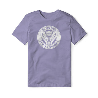 Globo Gym Purple Cobras Cotton Tee - White | Basement Republic™