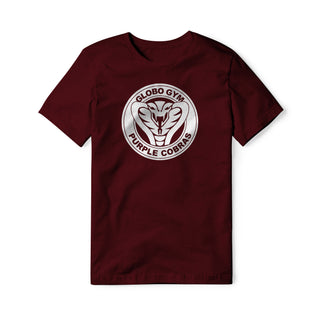 Globo Gym Purple Cobras Cotton Tee - White | Basement Republic™