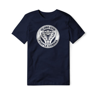Globo Gym Purple Cobras Cotton Tee - White | Basement Republic™