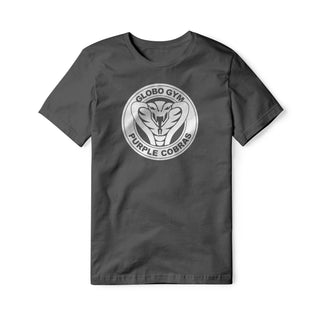 Globo Gym Purple Cobras Cotton Tee - White | Basement Republic™
