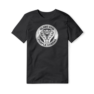 Globo Gym Purple Cobras Cotton Tee - White | Basement Republic™