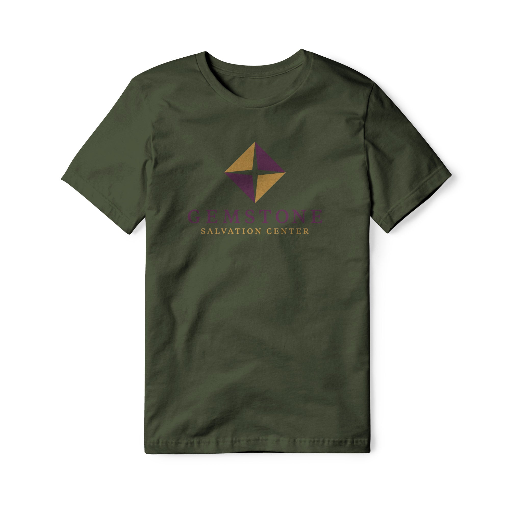 Gemstone Salvation Center Cotton Tee | Basement Republic™