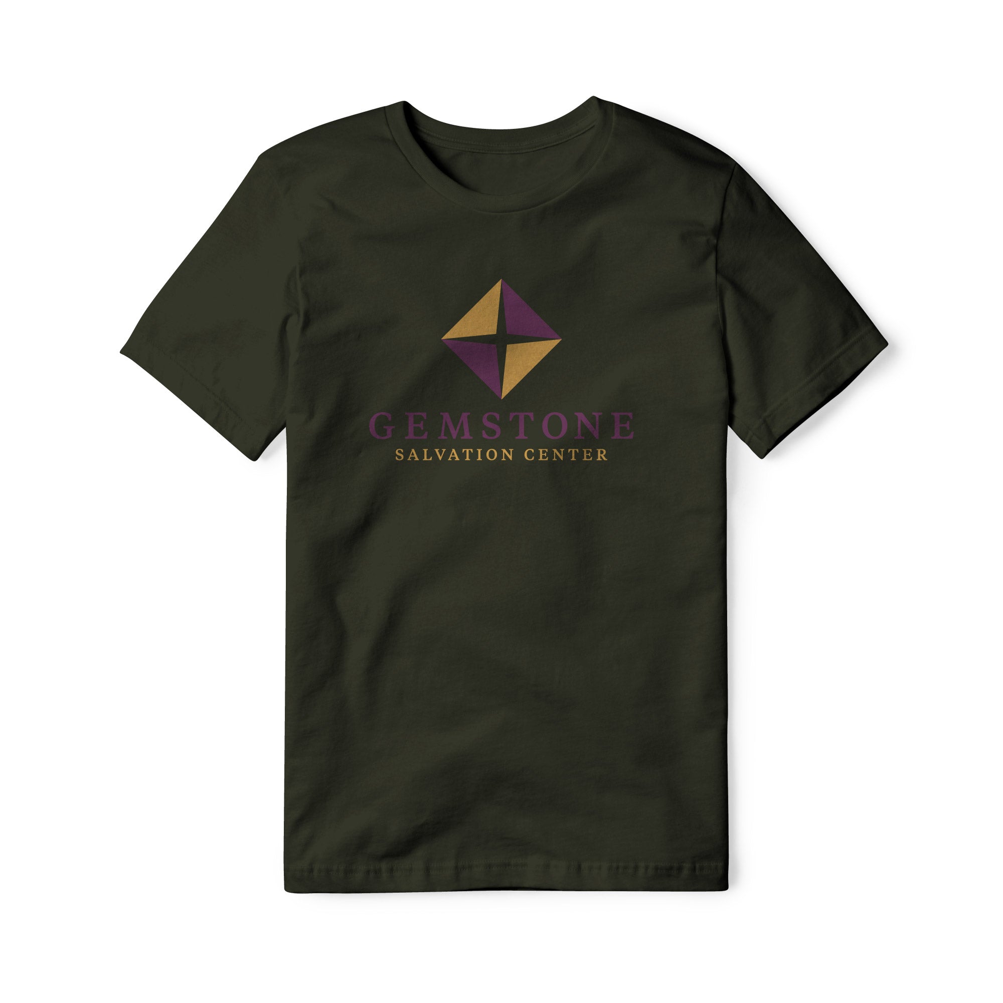 Gemstone Salvation Center Cotton Tee | Basement Republic™