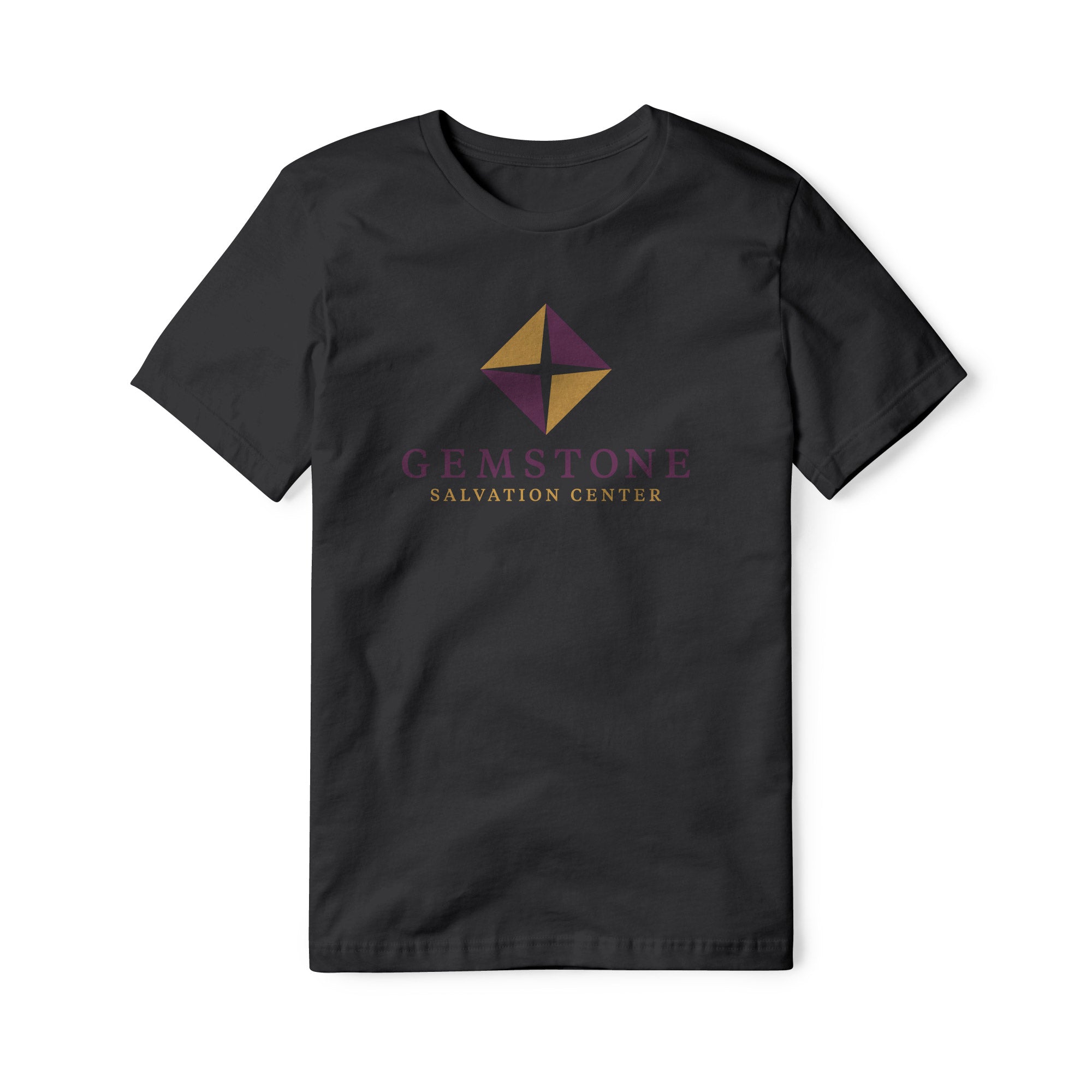 Gemstone Salvation Center Cotton Tee | Basement Republic™