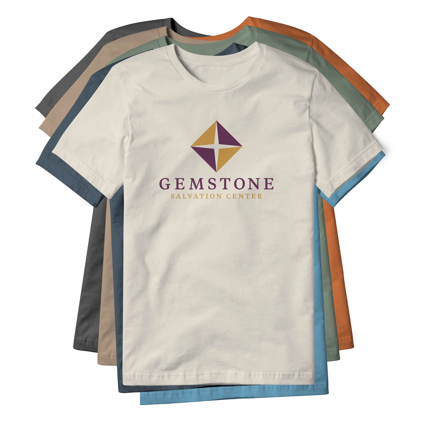 Gemstone Salvation Center Cotton Tee | Basement Republic™