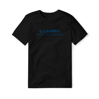 Lumon United In Severance Cotton Tee - Blue | Basement Republic™