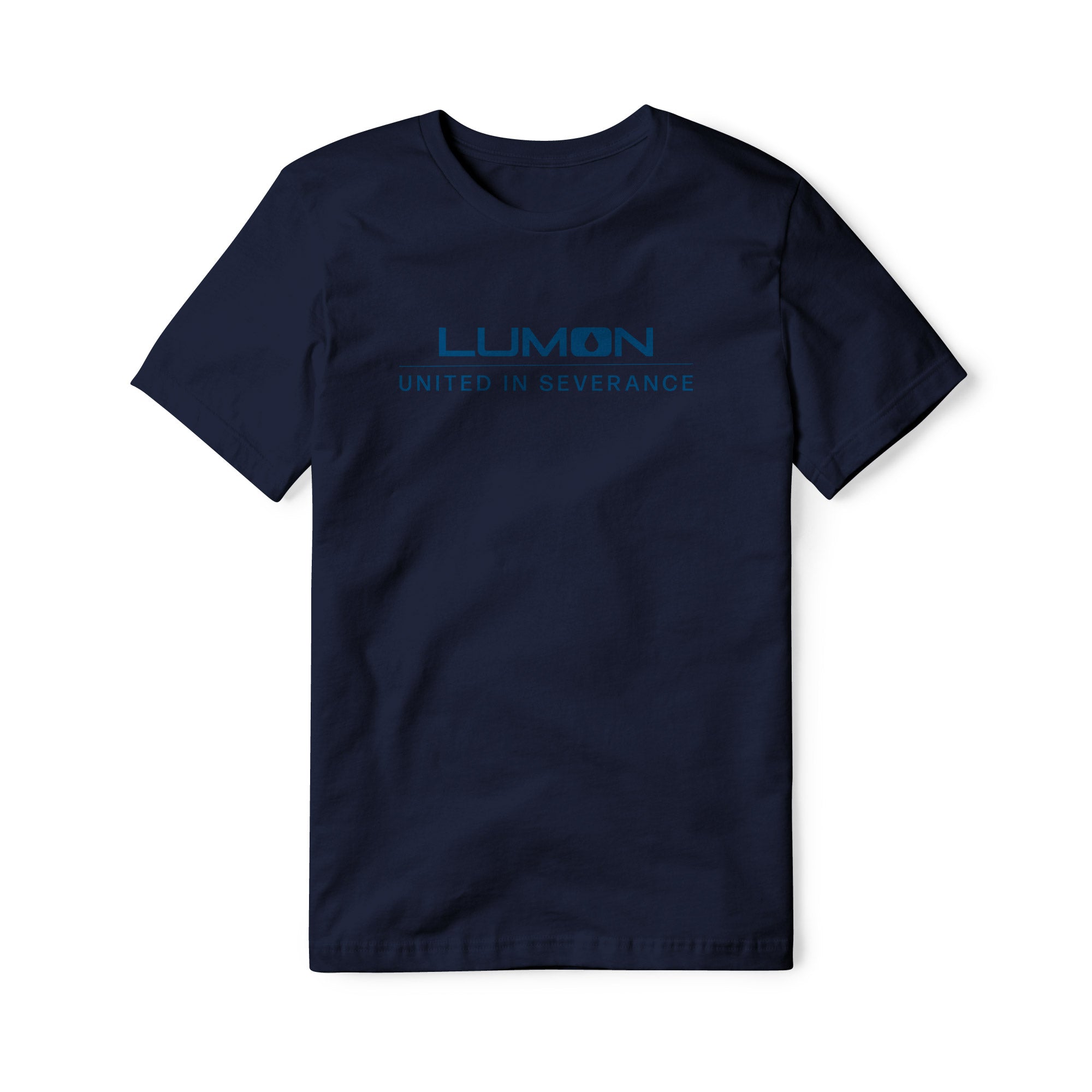 Lumon United In Severance Cotton Tee - Blue | Basement Republic™