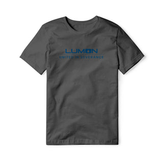 Lumon United In Severance Cotton Tee - Blue | Basement Republic™