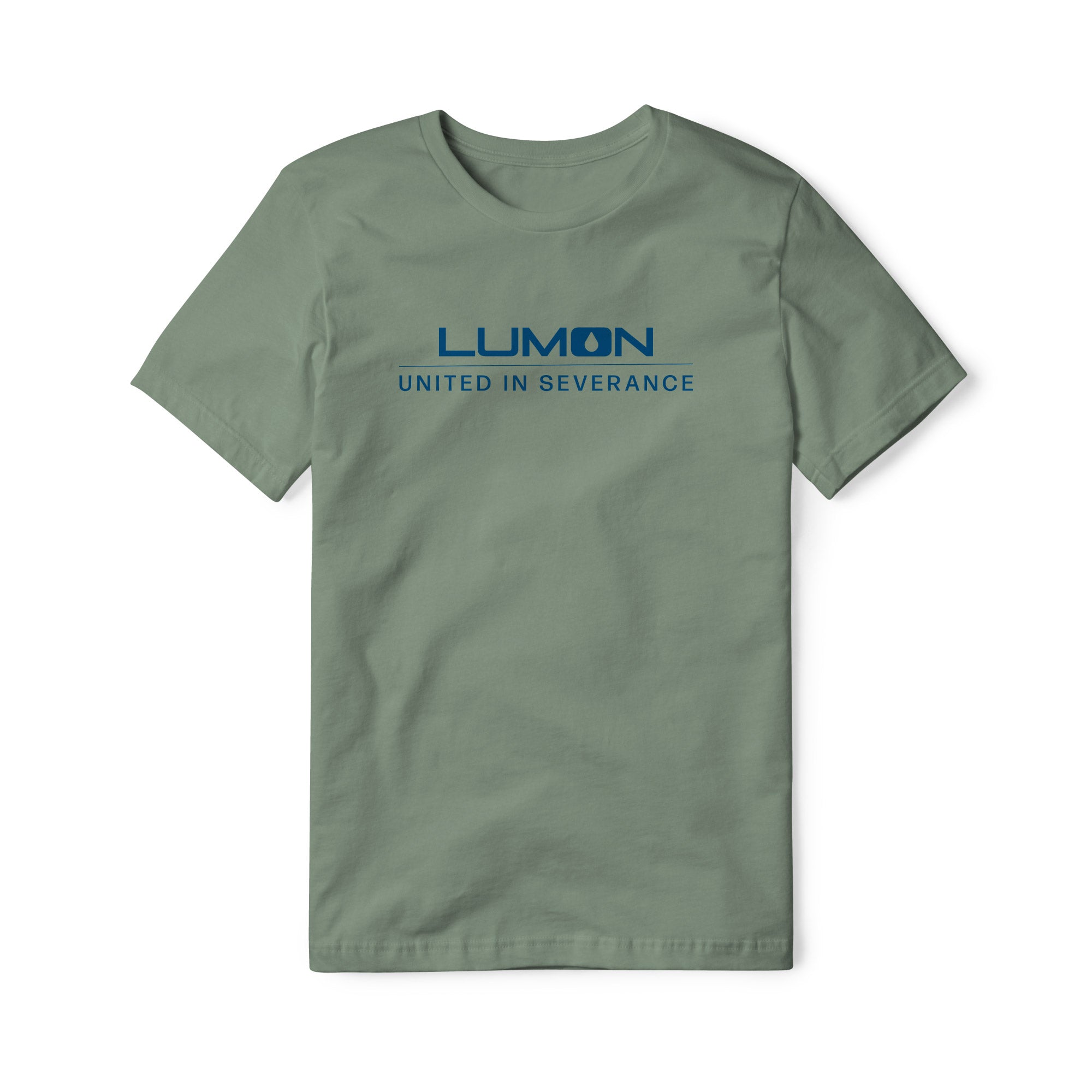 Lumon United In Severance Cotton Tee - Blue | Basement Republic™