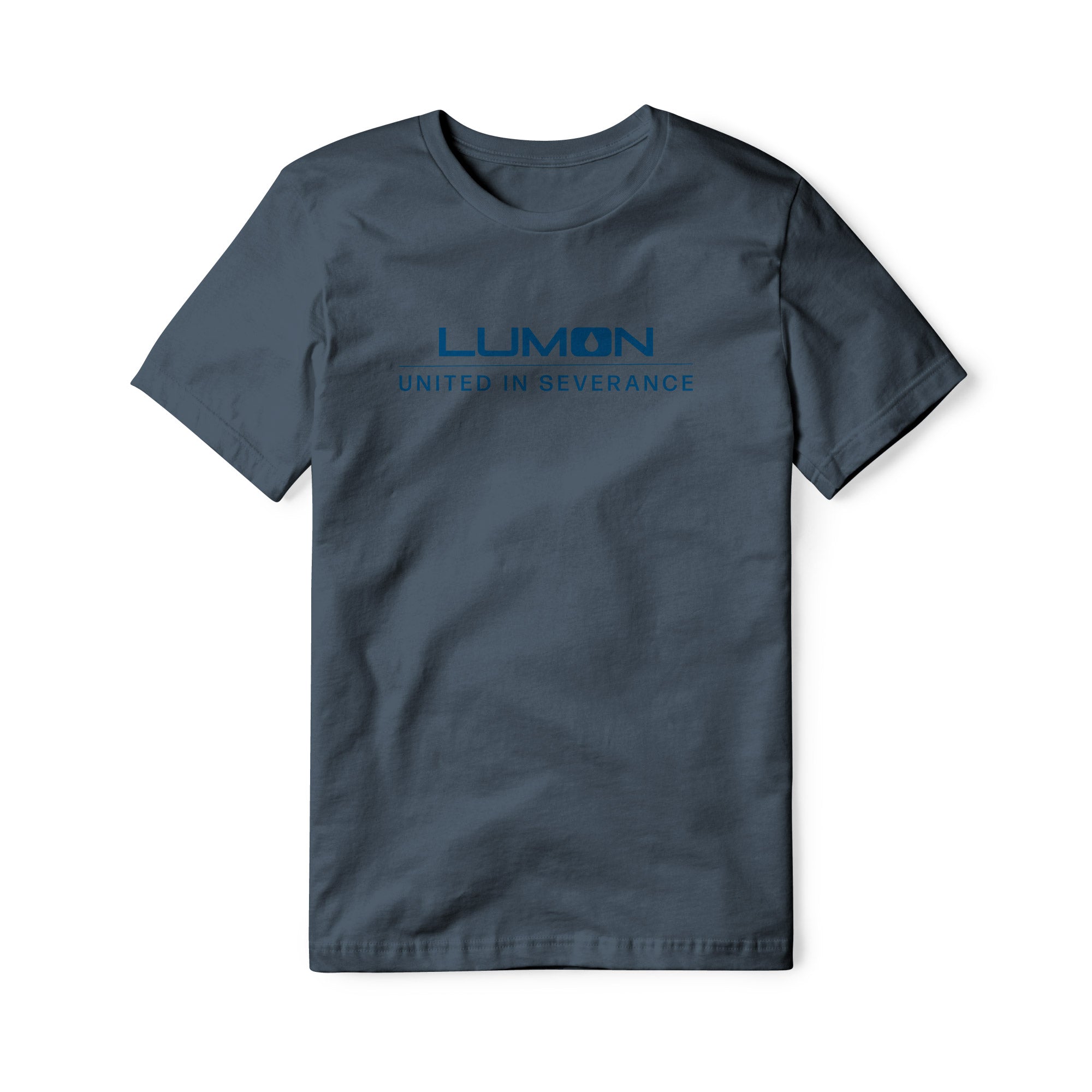 Lumon United In Severance Cotton Tee - Blue | Basement Republic™