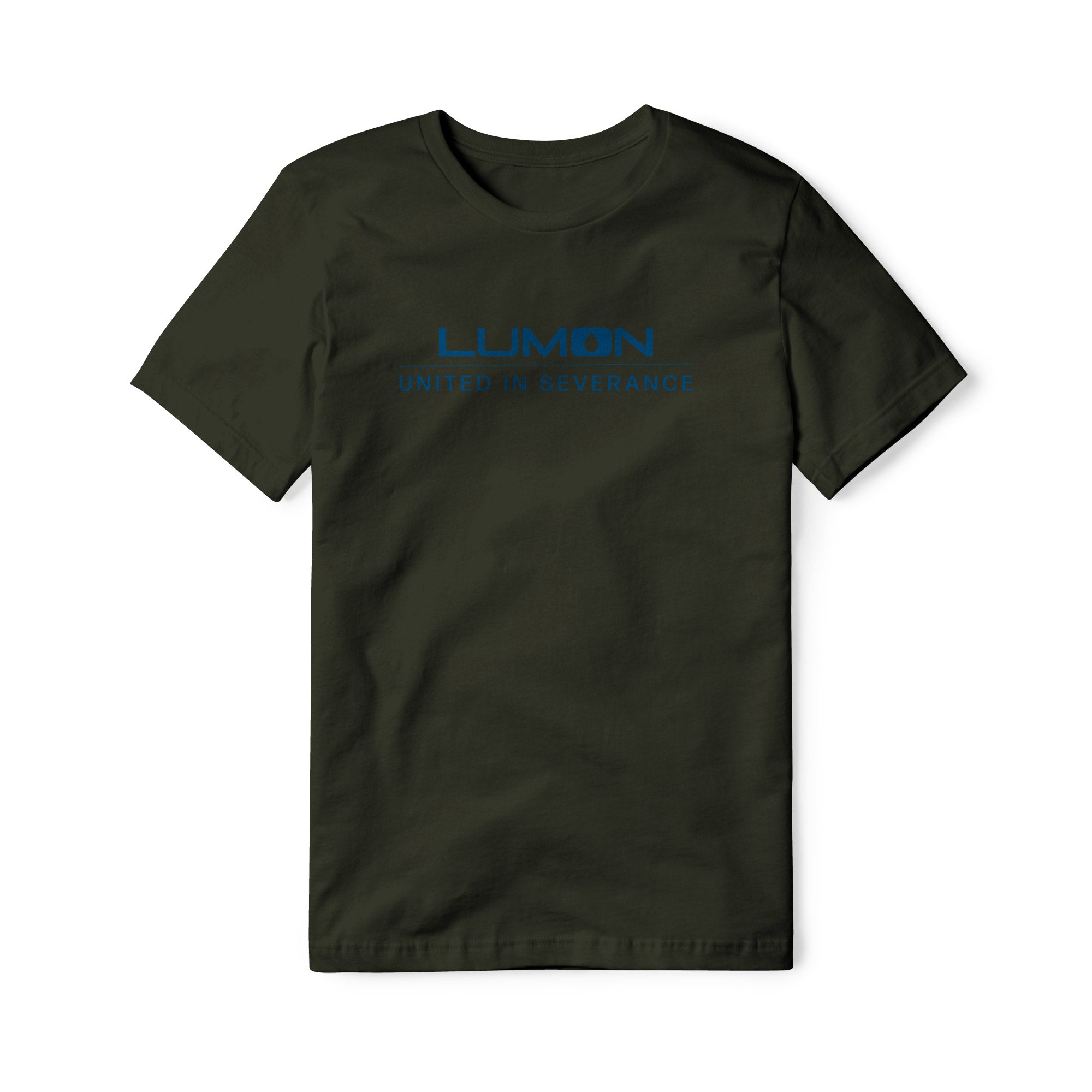 Lumon United In Severance Cotton Tee - Blue | Basement Republic™