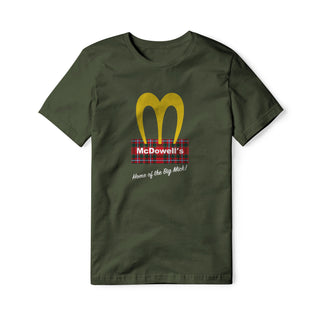 McDowell's Cotton Tee - Plaid | Basement Republic™
