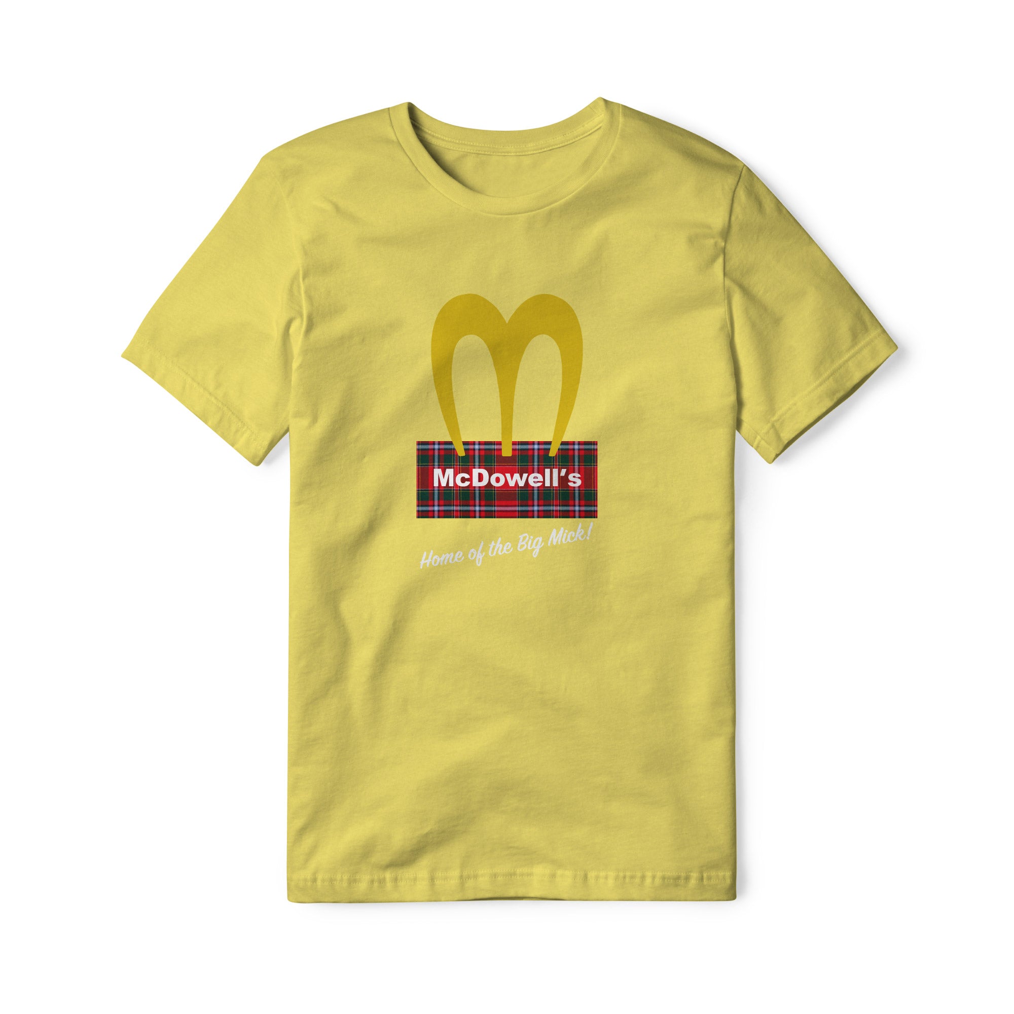 McDowell's Cotton Tee - Plaid
