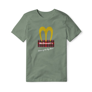 McDowell's Cotton Tee - Plaid | Basement Republic™