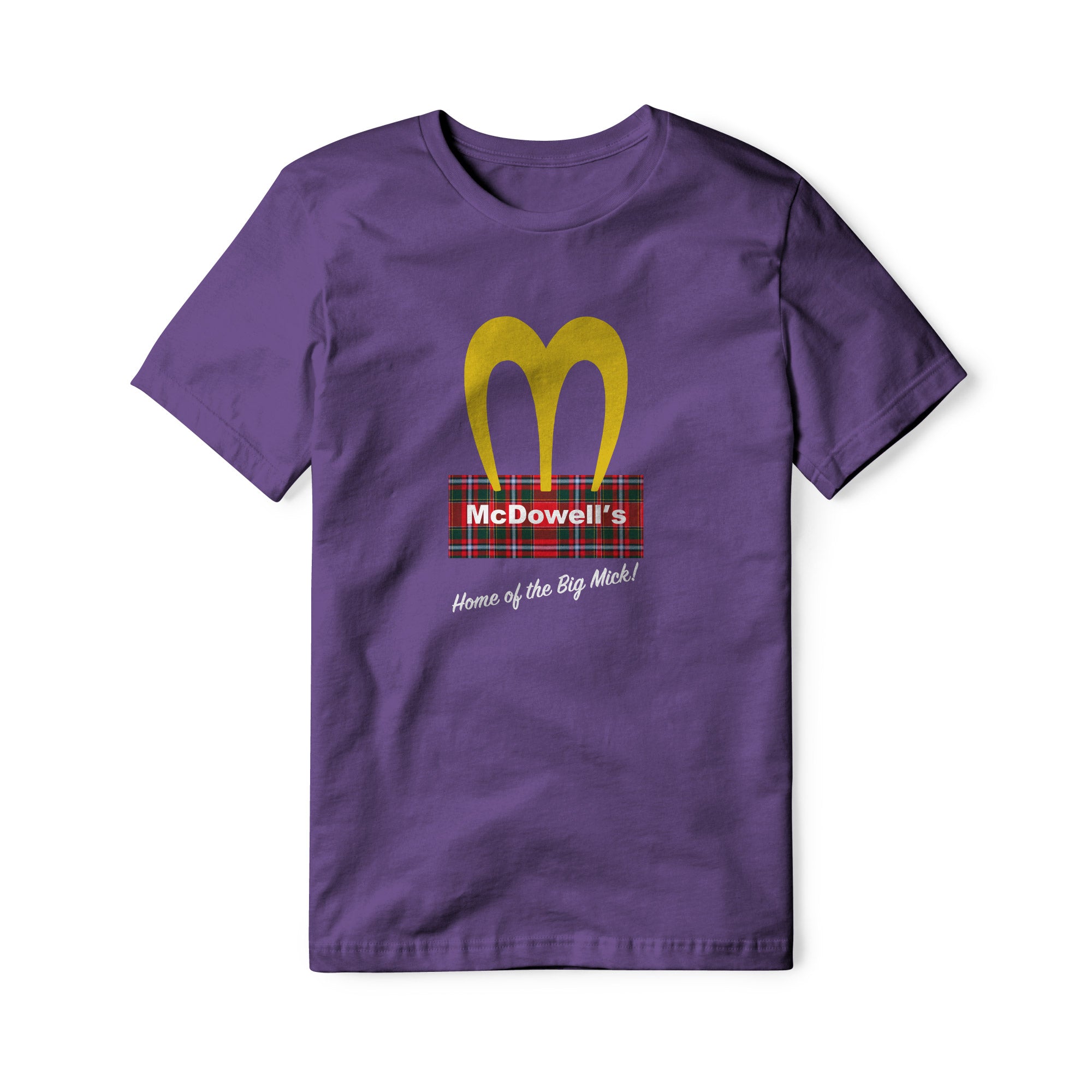 McDowell's Cotton Tee - Plaid