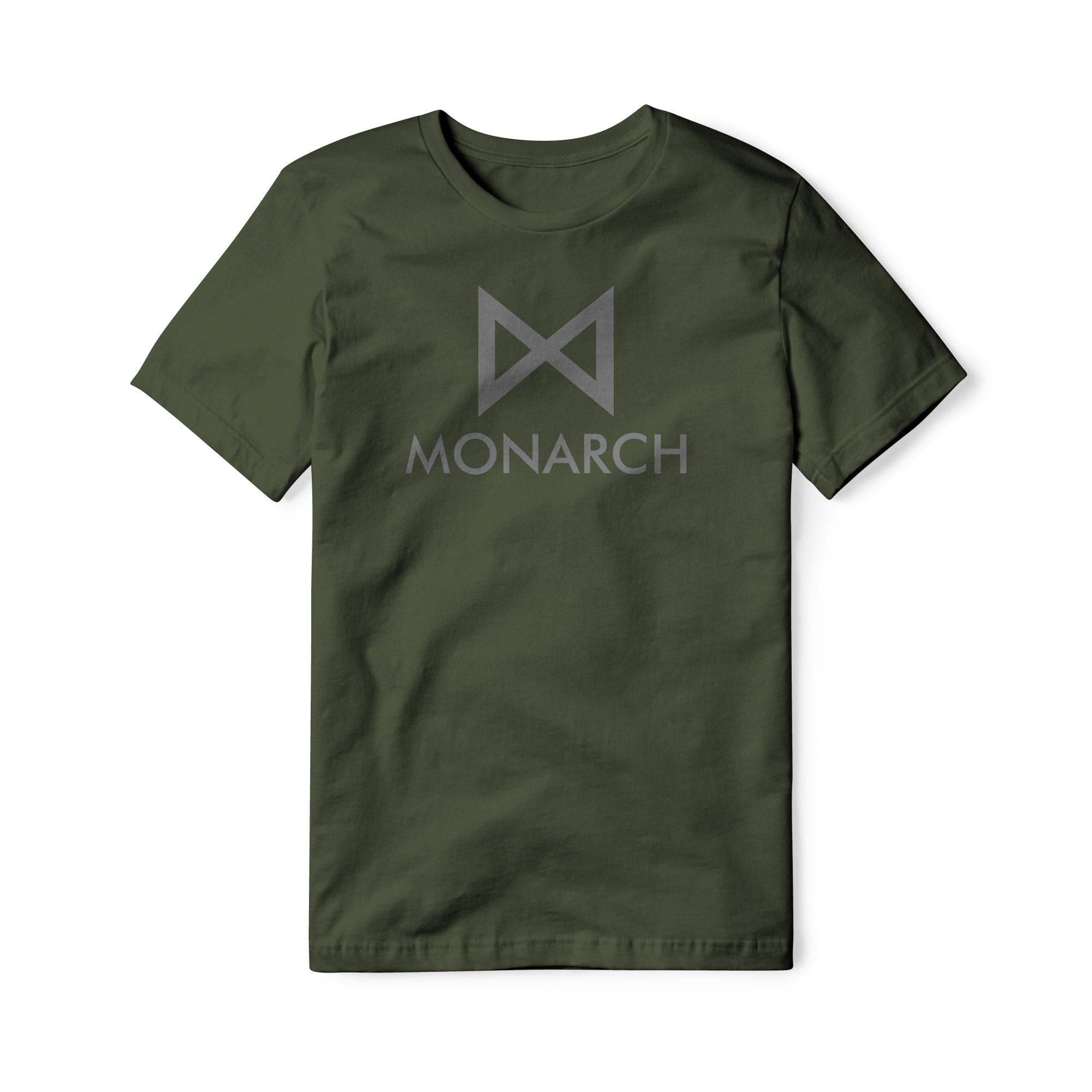 Monarch Cotton Tee - Gray | Basement Republic™