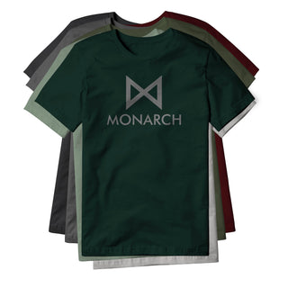 Monarch Cotton Tee - Gray | Basement Republic™