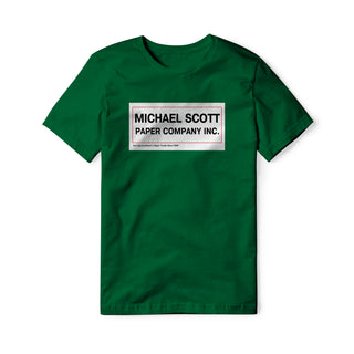 Michael Scott Paper Company Cotton Tee | Basement Republic™