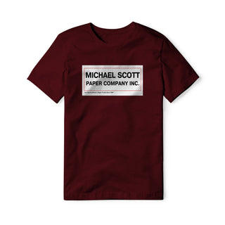 Michael Scott Paper Company Cotton Tee | Basement Republic™