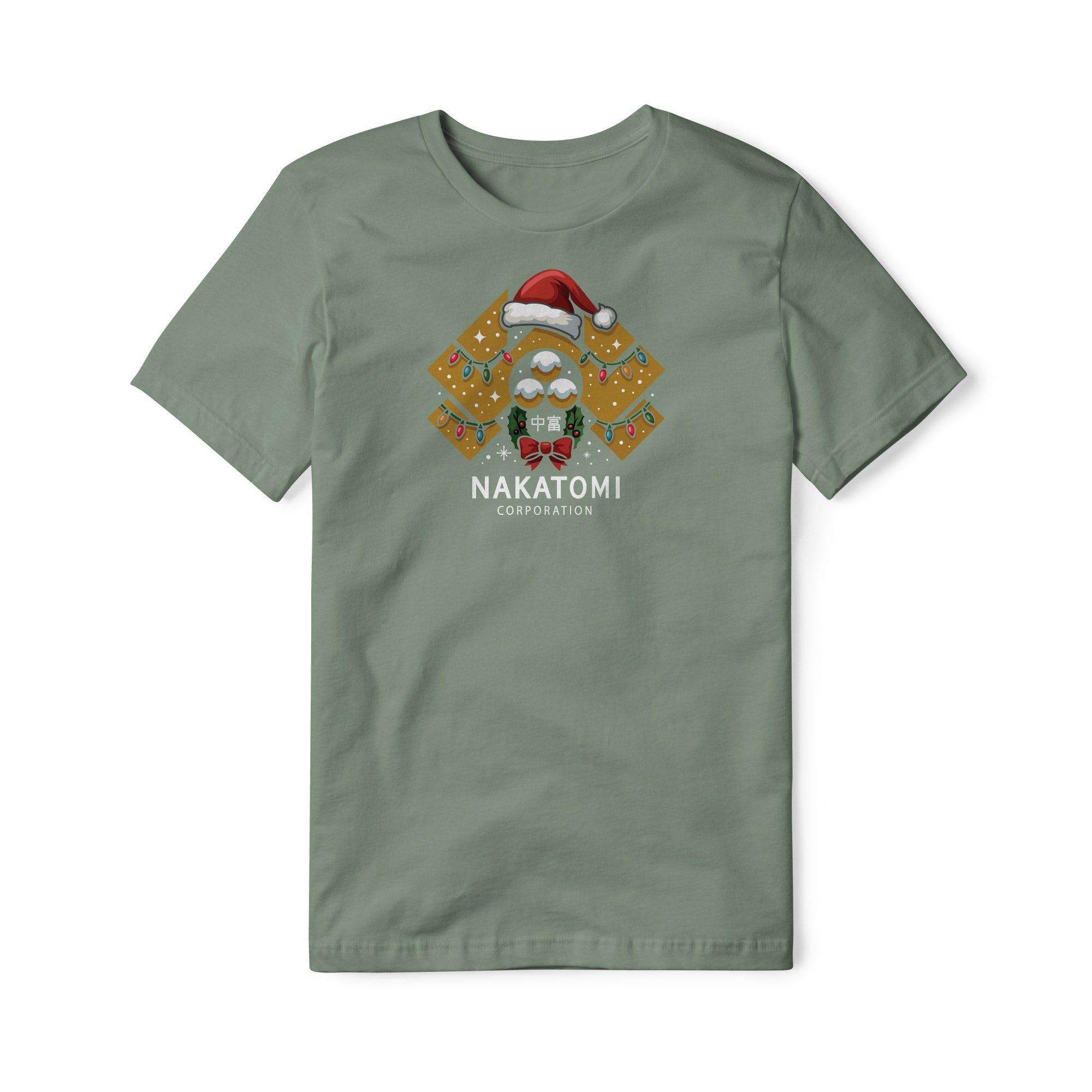 Nakatomi Cotton Tee - Christmas Edition | Basement Republic™