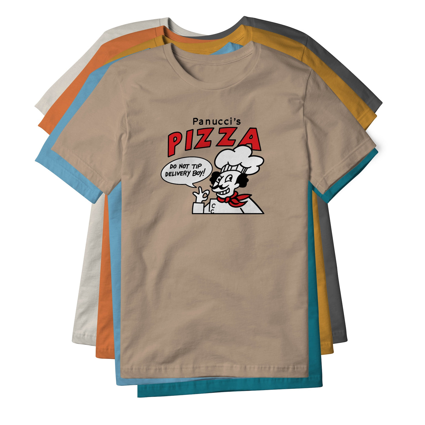Panucci's Pizza Cotton Tee | Basement Republic™