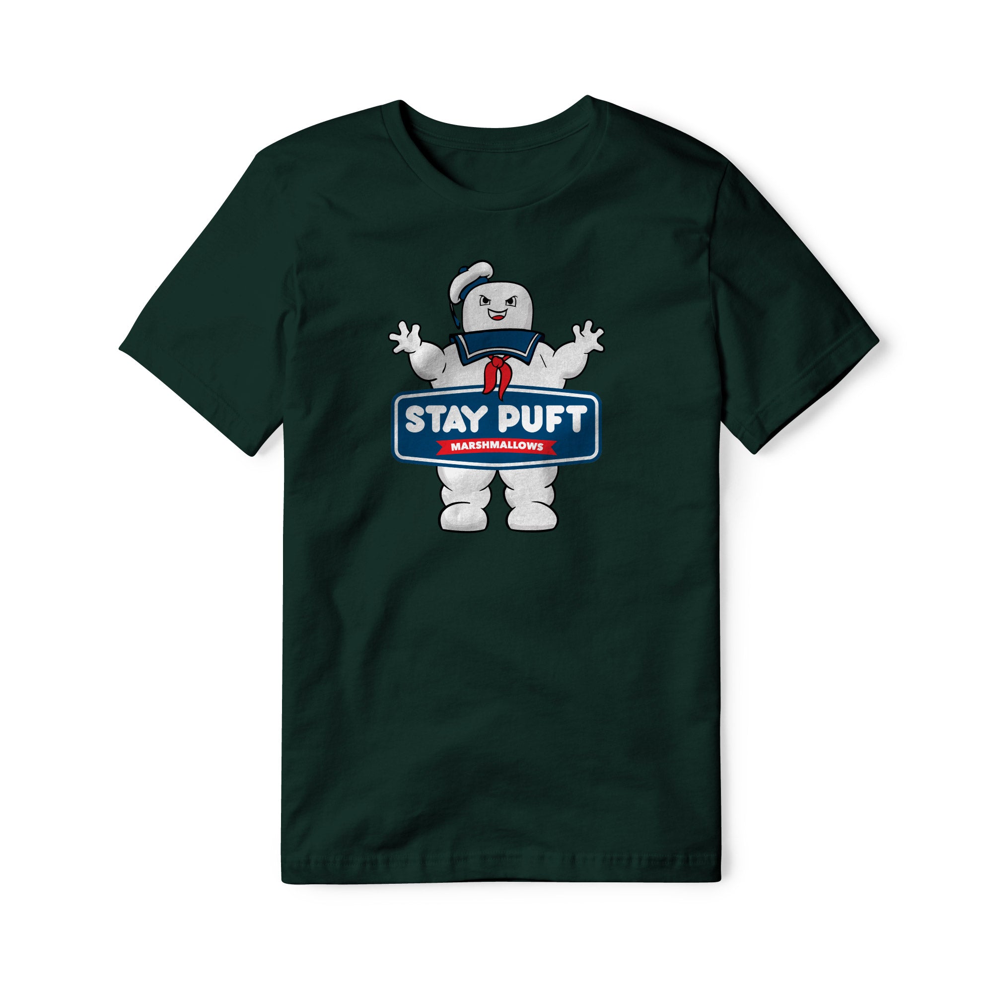 Stay Puft Marshmallows Cotton Tee - Evil Version | Basement Republic™