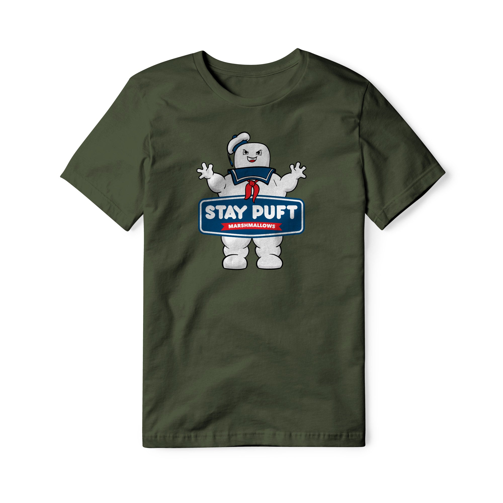 Stay Puft Marshmallows Cotton Tee - Evil Version | Basement Republic™