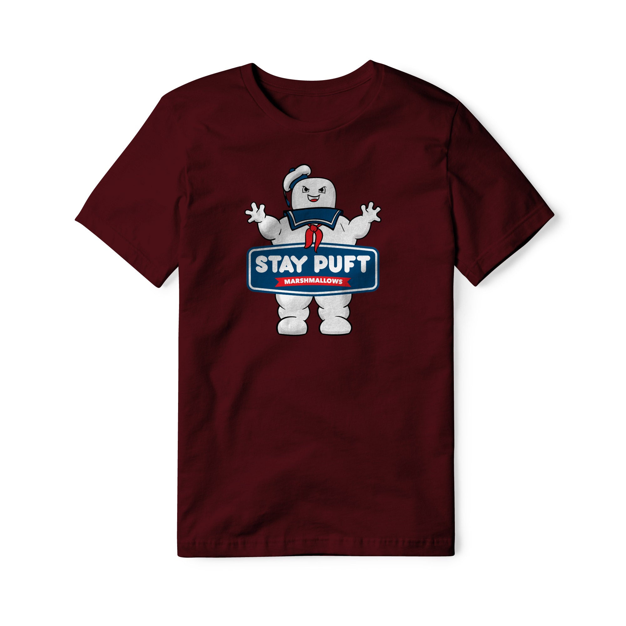 Stay Puft Marshmallows Cotton Tee - Evil Version | Basement Republic™