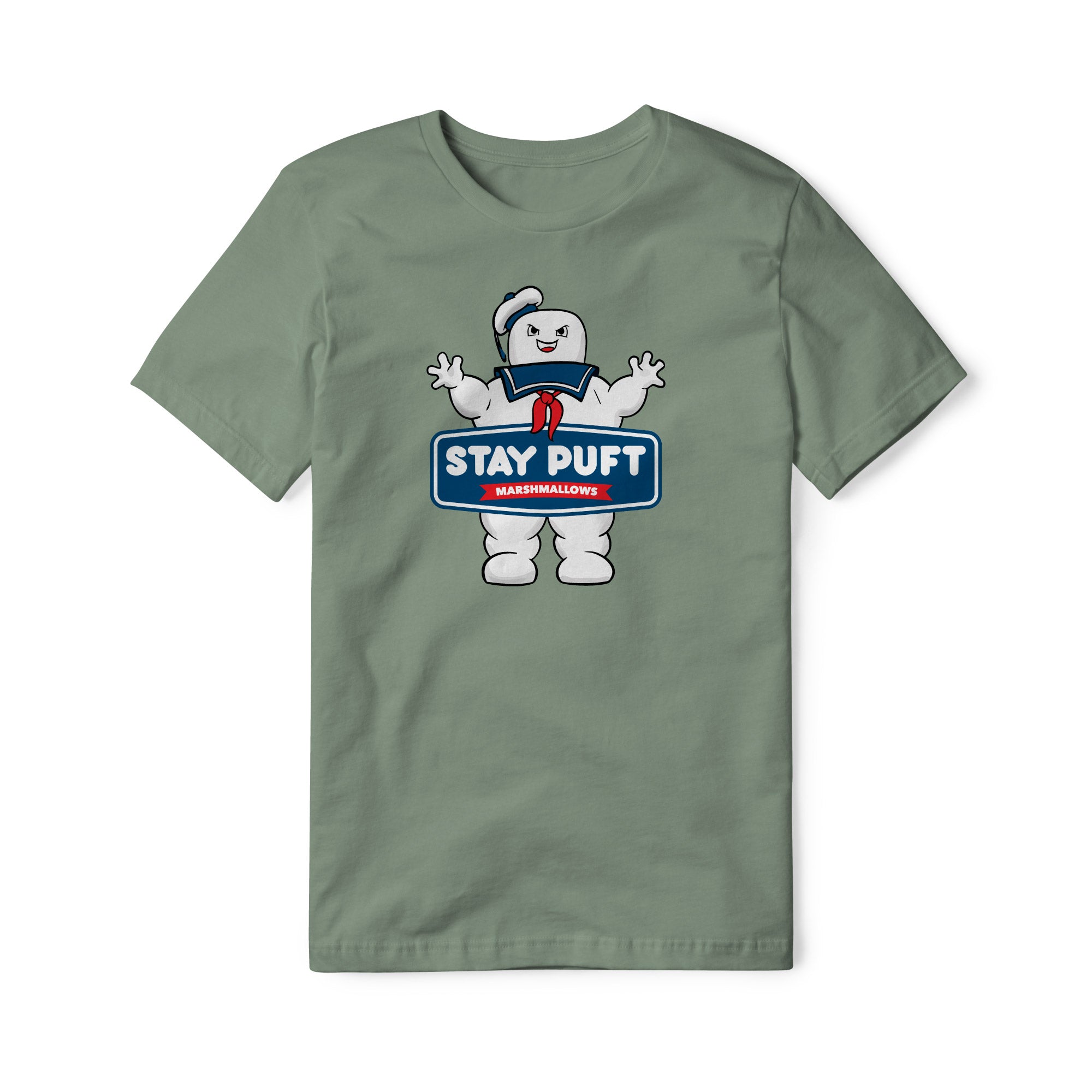 Stay Puft Marshmallows Cotton Tee - Evil Version | Basement Republic™