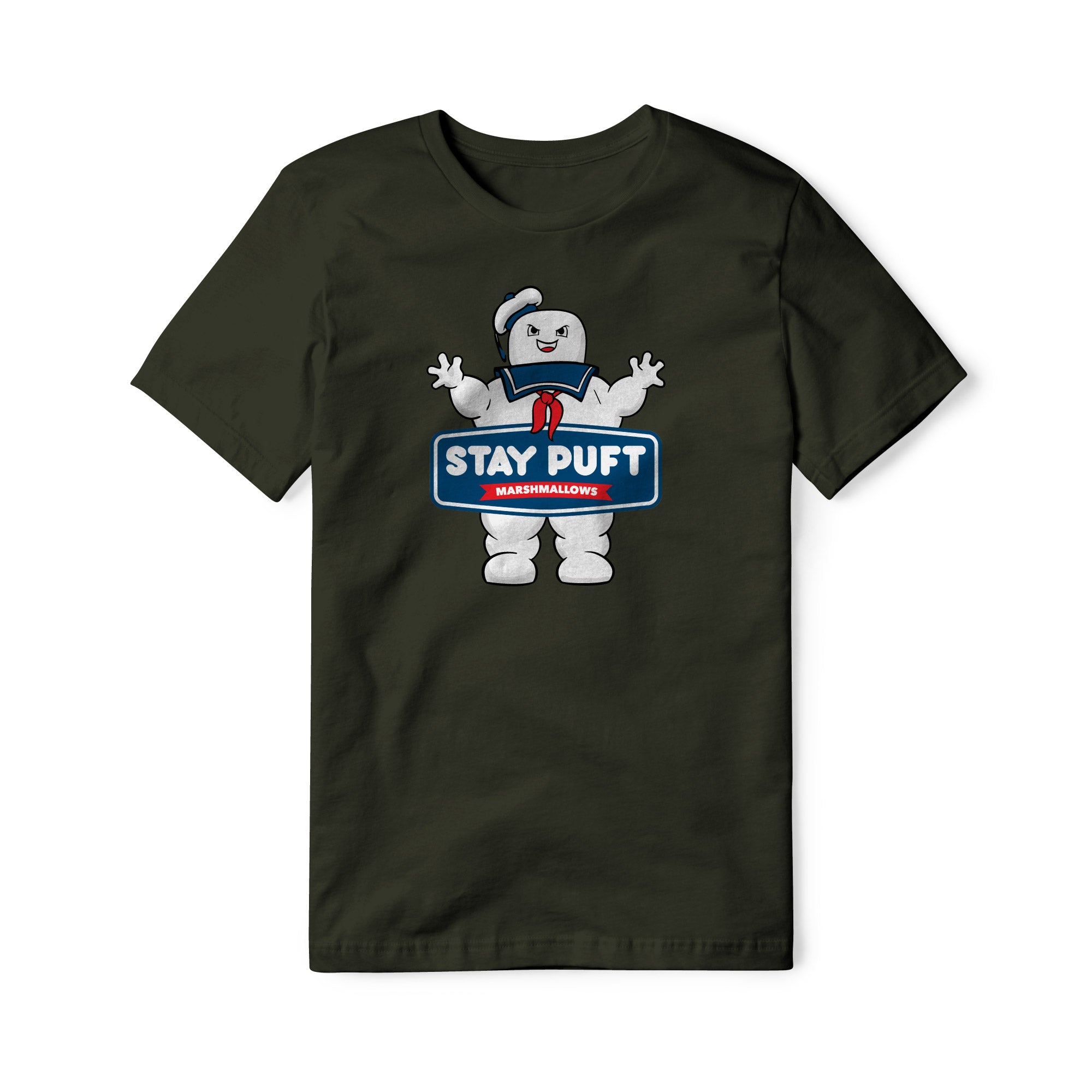 Stay Puft Marshmallows Cotton Tee - Evil Version | Basement Republic™