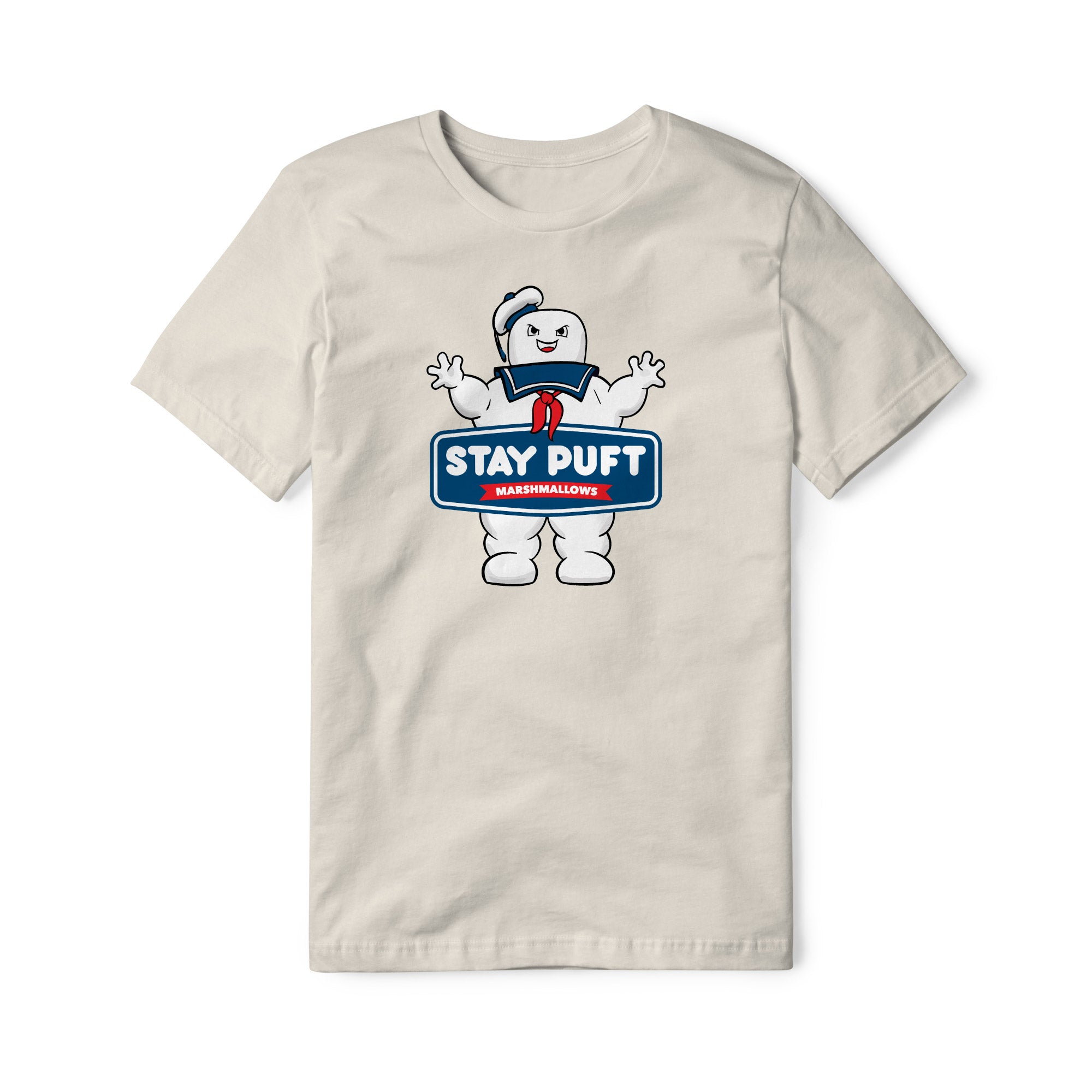 Stay Puft Marshmallows Cotton Tee - Evil Version | Basement Republic™
