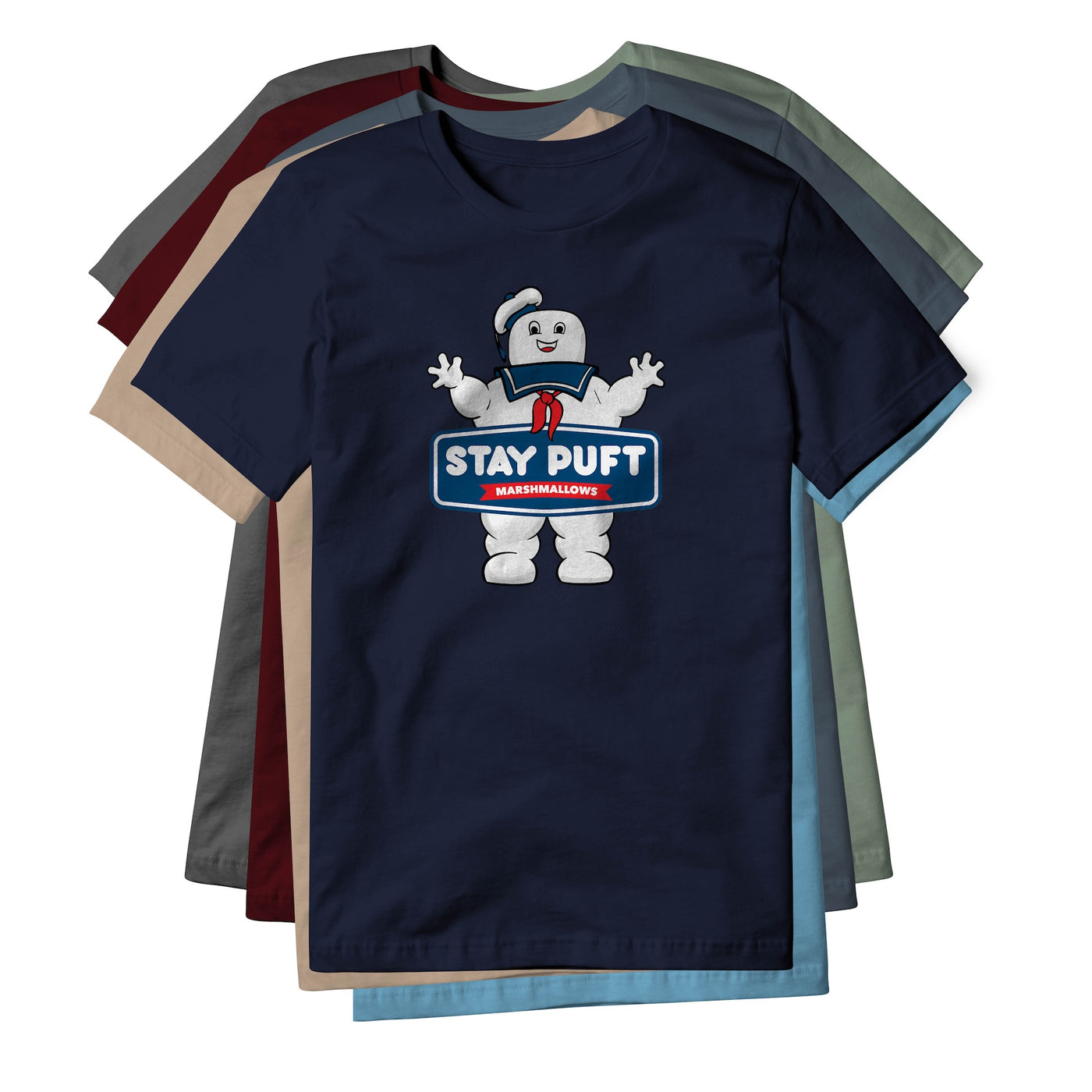 Stay Puft Marshmallows Cotton Tee - Good Version | Basement Republic™
