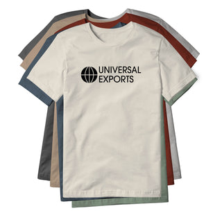 Universal Exports Cotton Tee - Black | Basement Republic™