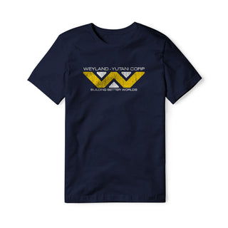 Weyland-Yutani Cotton Tee - Distressed | Basement Republic™
