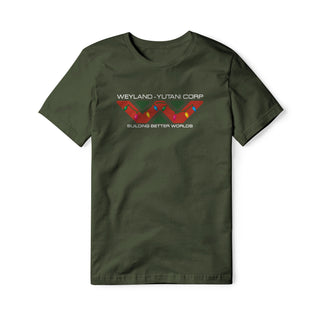 Weyland-Yutani Cotton Tee - Christmas Edition | Basement Republic™