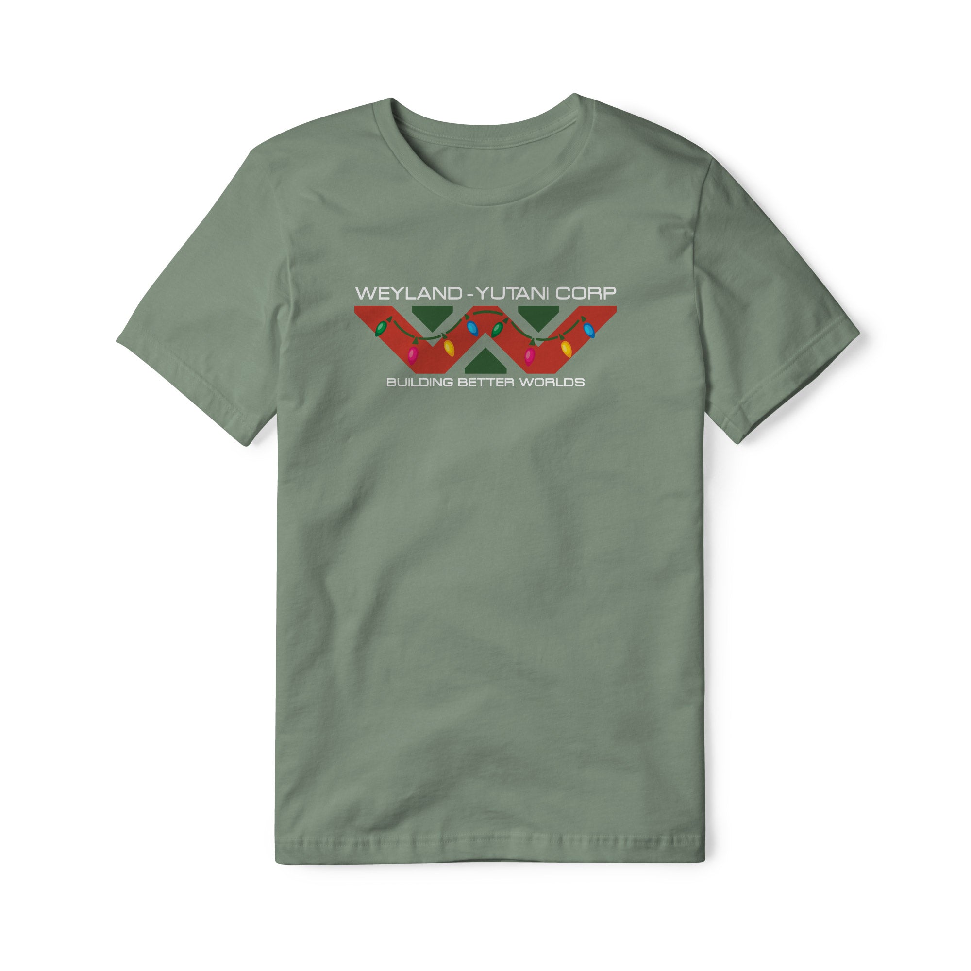 Weyland-Yutani Cotton Tee - Christmas Edition | Basement Republic™
