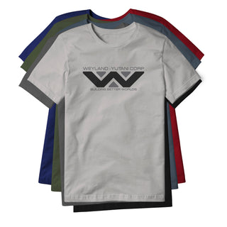 Weyland-Yutani Cotton Tee - Black Edition | Basement Republic™