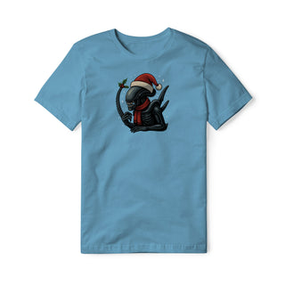 Xenomorph Cotton Tee - Christmas Edition | Basement Republic™