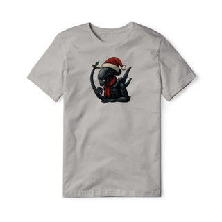 Xenomorph Cotton Tee - Christmas Edition | Basement Republic™