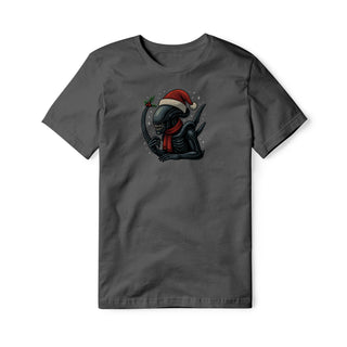 Xenomorph Cotton Tee - Christmas Edition | Basement Republic™