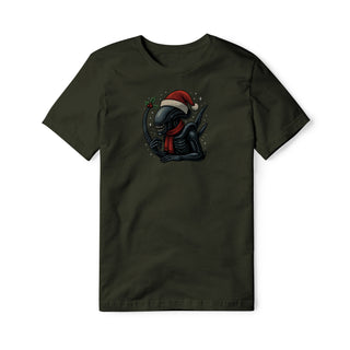 Xenomorph Cotton Tee - Christmas Edition | Basement Republic™