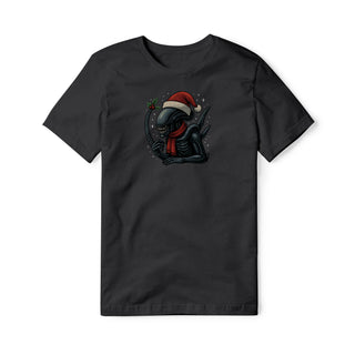 Xenomorph Cotton Tee - Christmas Edition | Basement Republic™