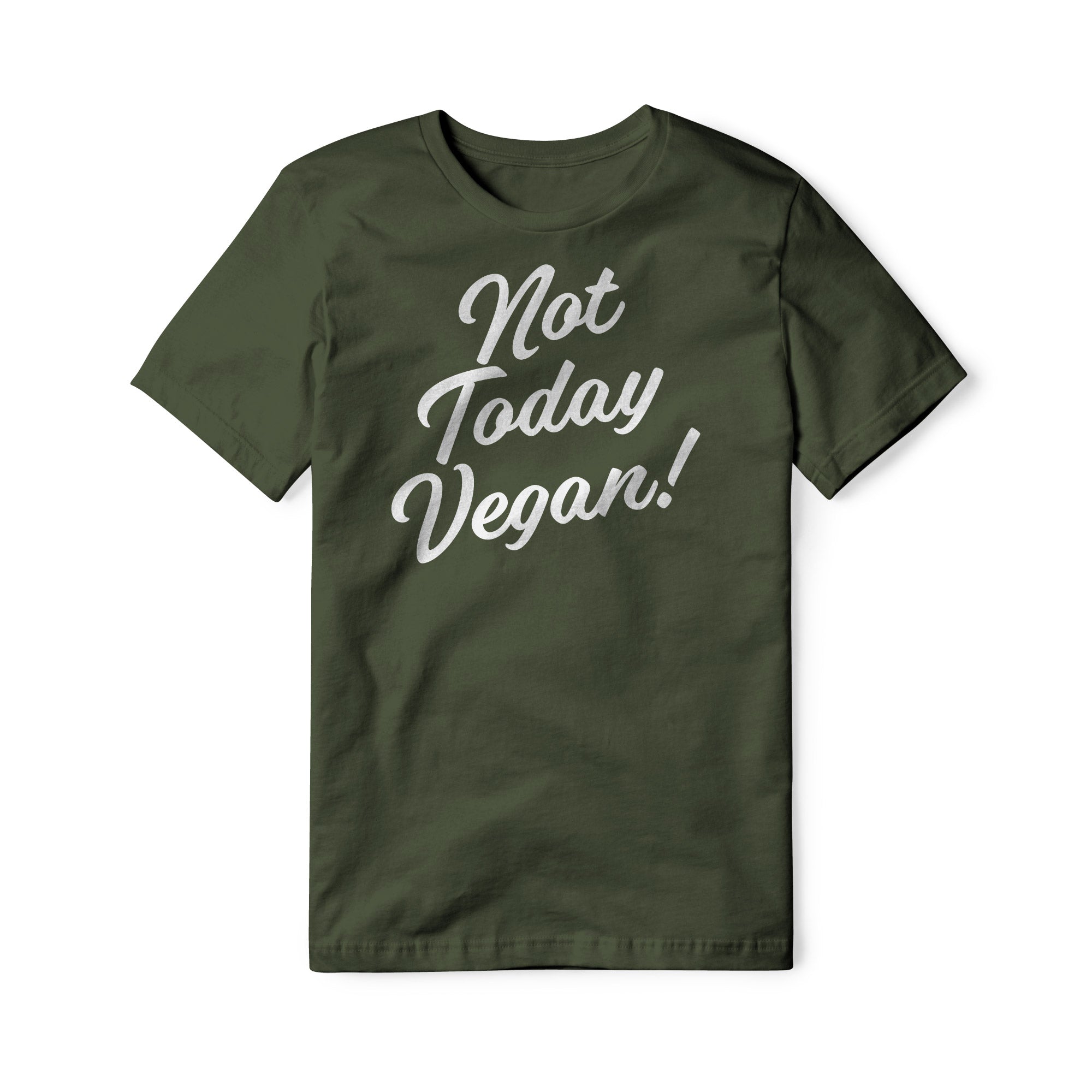 Not Today Vegan Cotton Tee | Backyard Republic™