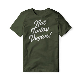 Not Today Vegan Cotton Tee | Backyard Republic™