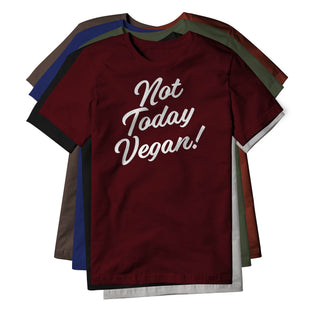 Not Today Vegan Cotton Tee | Backyard Republic™